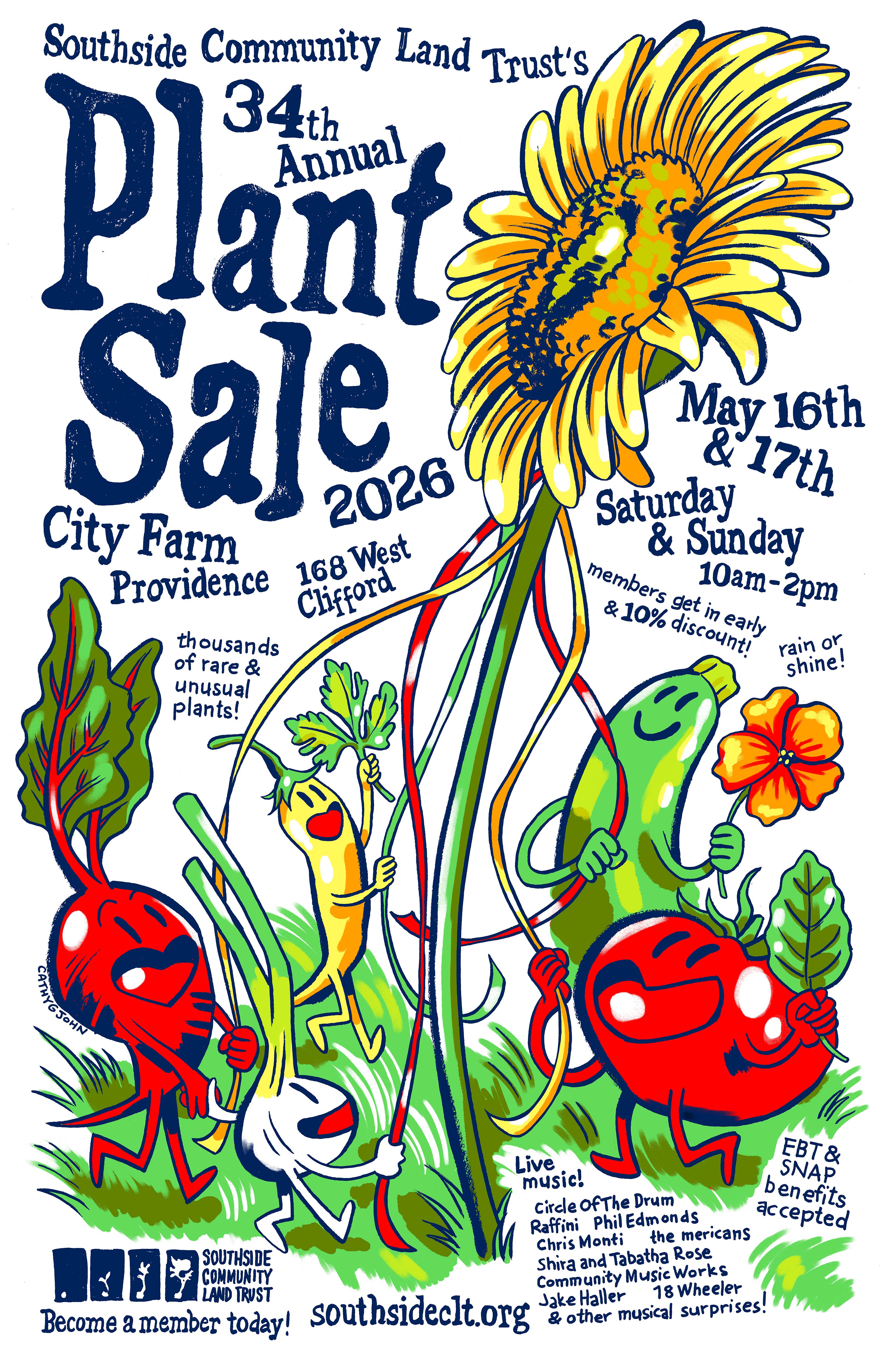 Southside Community Land Trust's 34th Annual Rare & Unusual Plant